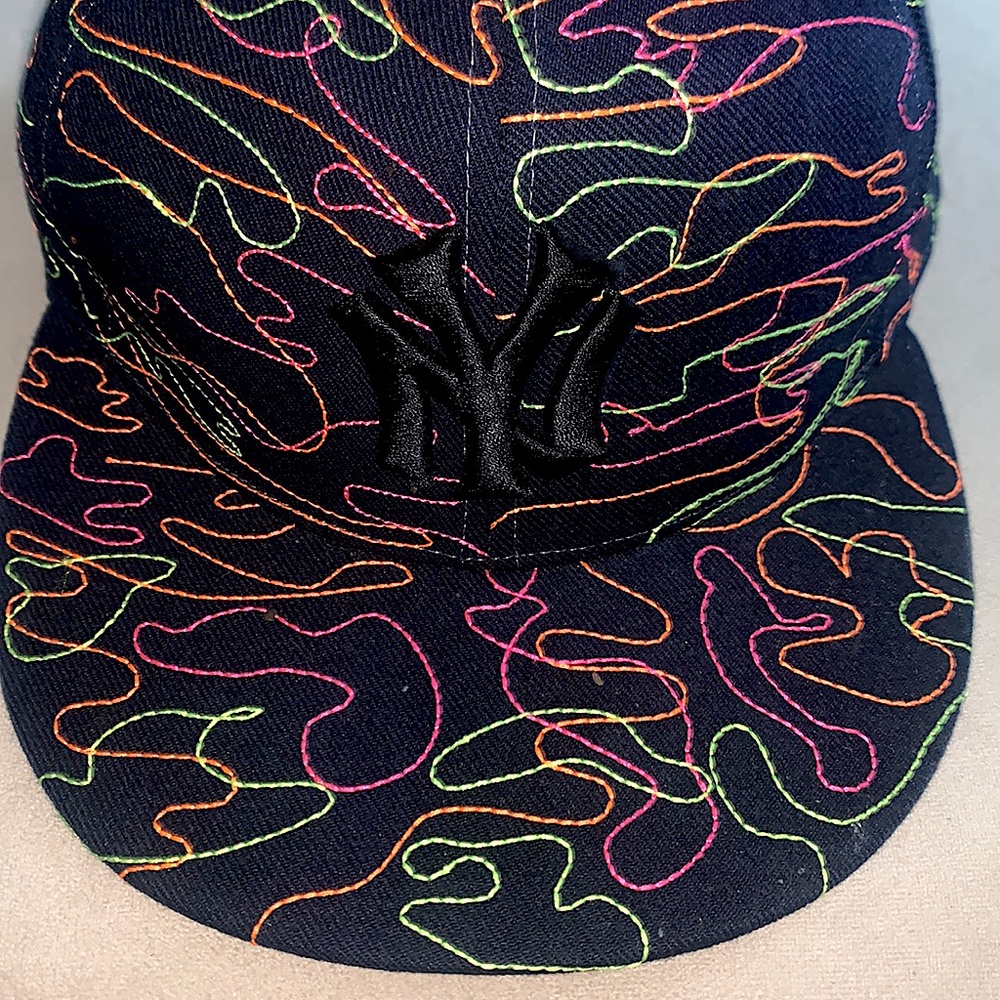 Custom NY Yankees fitted hat